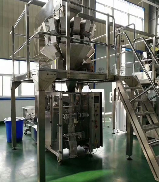 全自動咖啡豆組合秤顆粒灌裝機-干果定量顆粒包裝機