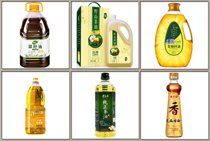 食用油灌裝線樣品展示