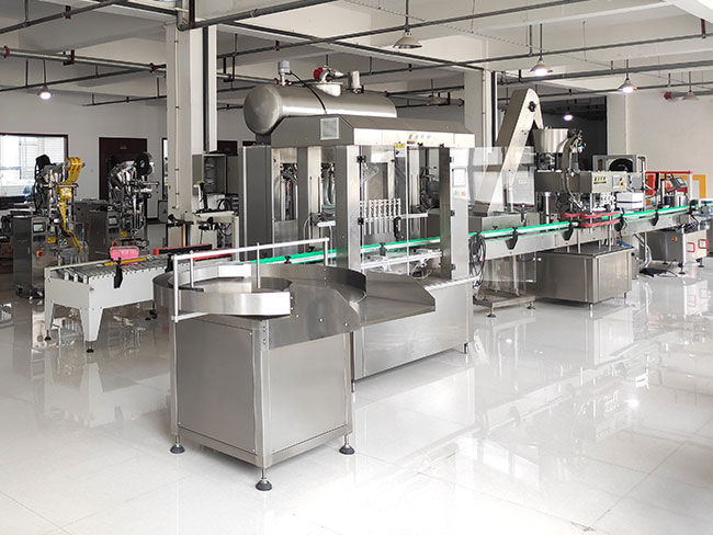 星火整套鮮牛奶灌裝生產(chǎn)線展示