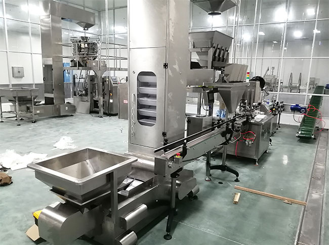 雜糧灌裝生產(chǎn)線設(shè)備生產(chǎn)車間