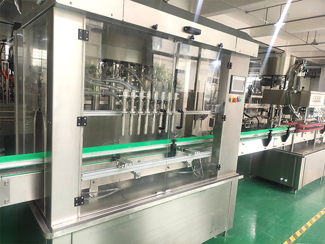 星火全自動膏體灌裝機設備展示