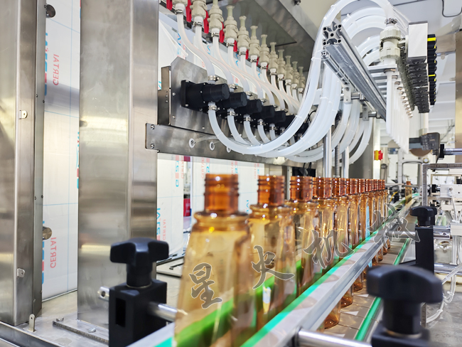 四川灌裝機細節(jié)部分