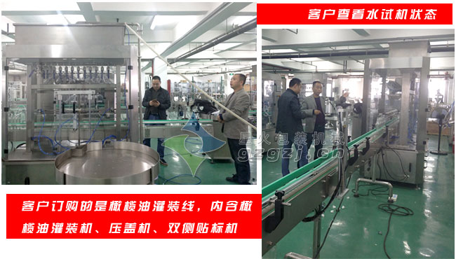 橄欖油灌裝生產(chǎn)線