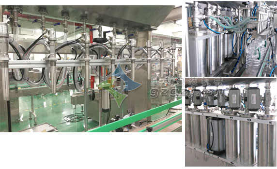 食用油灌裝機細節(jié)